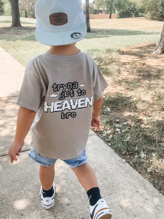 Tryna Get To Heaven Tee (pre-sale) available to ship August 1st