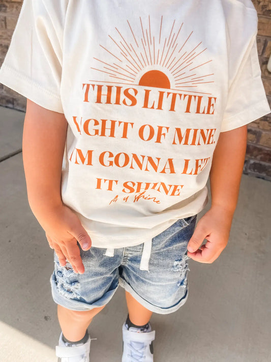 This Little Light of Mine Tee For Kids(pre-sale) available July 5th