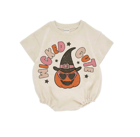 Wicked Cute Baby/Toddler Halloween Romper (Order now, ships August 30th)