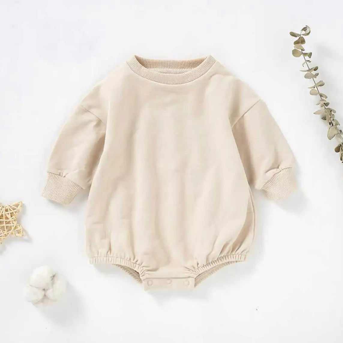 Sweater Bubble Romper - French Terry (Order now, ships August 20th)