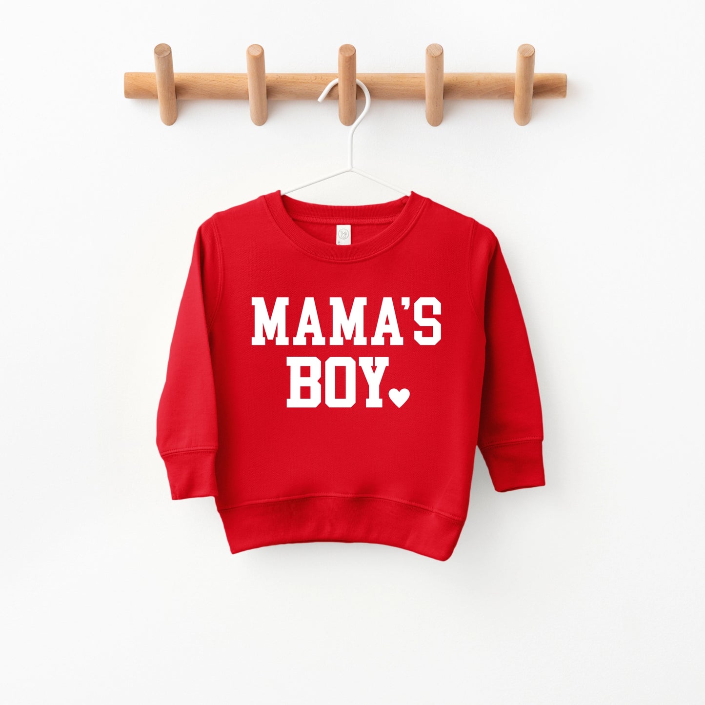 Mama's Boy Kids Sweatshirt